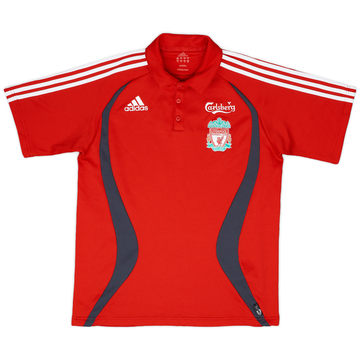 2006-07 Liverpool adidas Polo Shirt - 8/10 - (M)