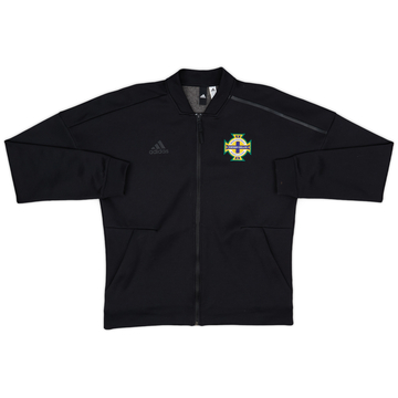 2017-18 Northern Ireland adidas Track Jacket - 8/10 - (M)