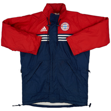 1998-00 Bayern Munich adidas Padded Bench Coat - 6/10 - (XL.Boys)