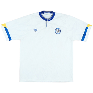 1990-91 Leeds United Home Shirt - 8/10 - (XL)