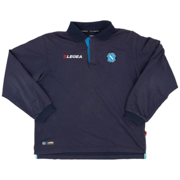 2003-04 Napoli Legea Polo L/S Shirt - 6/10 - (S)