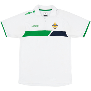 2007-08 Northern Ireland Umbro 1/4 Zip Training Shirt - 9/10 - (S)