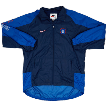 1997-98 Rangers Nike Rain Jacket - 6/10 - (XL)