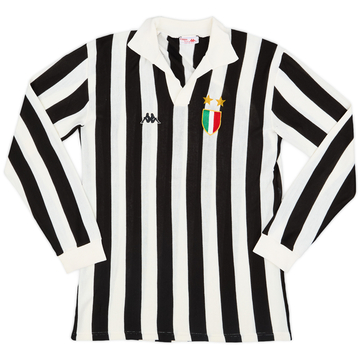 1982-83 Juventus Home L/S Shirt - 7/10 - (L)
