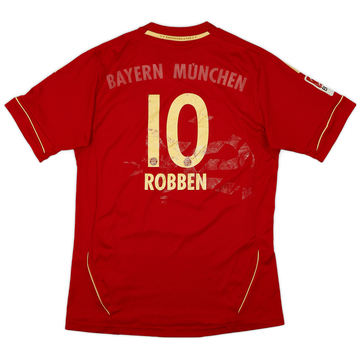 2011-13 Bayern Munich Home Shirt Robben #10 - 3/10 - (XL.Boys)