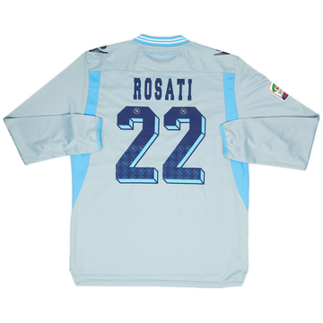 2012-13 Napoli Match Issue GK Shirt Rosati #22