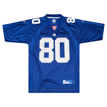 2005-06 New York Giants Shockey #80 Reebok On Field Jersey (Home) L