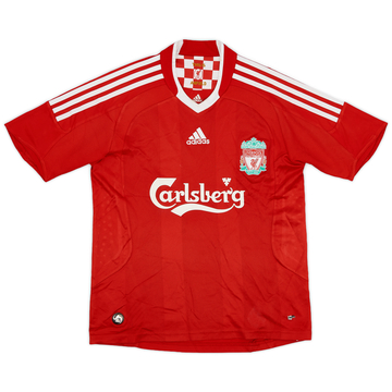 2008-10 Liverpool Home Shirt - 7/10 - (L.Boys)