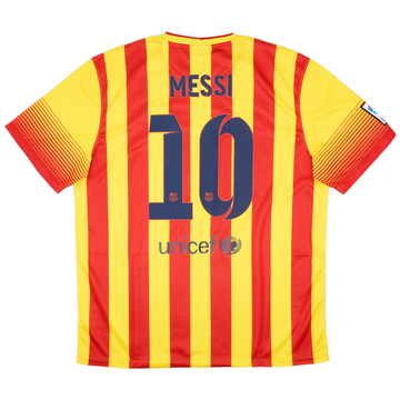 2013-15 Barcelona Away Shirt Messi #10 (XL)