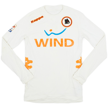 2011-12 Roma Away L/S Shirt - 7/10 - (XS)