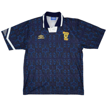 1991-94 Scotland Home Shirt - 8/10 - (L)