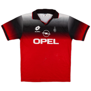 1995-96 AC Milan Lotto Training Shirt - 6/10 - (XL)