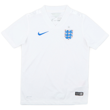 2014-15 England Home Shirt - 8/10 - (S.Boys)