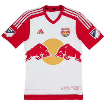 2015-16 New York Red Bulls Authentic Home Shirt - 8/10 - (S)