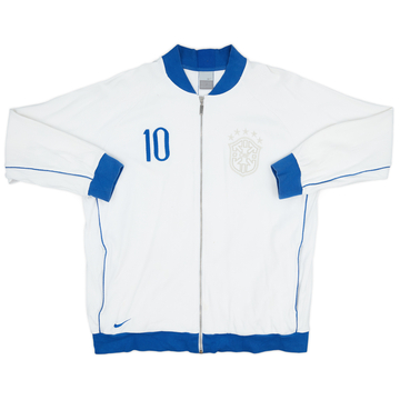2006-07 Brazil Nike Track Jacket #10 - 8/10 - (XL)