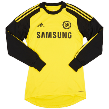 2013-14 Chelsea GK Player Issue Home Shirt - 8/10 - (M)