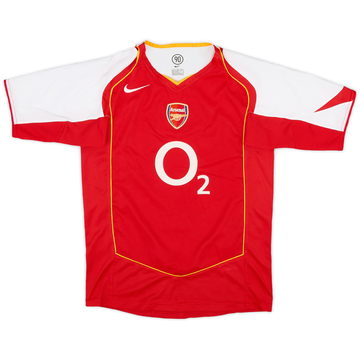 2004-05 Arsenal Home Shirt - 8/10 - (XL.Boys)
