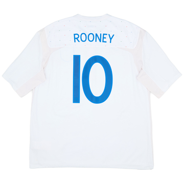 2010-11 England Home Shirt Rooney #10 - 6/10 - (XXL)