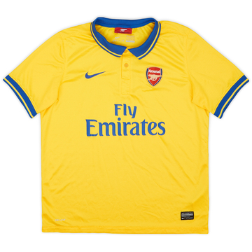 2013-14 Arsenal Away Shirt - 7/10 - (XL.Boys)