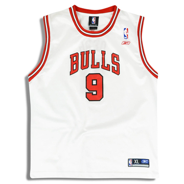 2004-06 Chicago Bulls Deng #9 Reebok Jersey (Home) Y