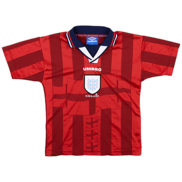 1997-99 England Away Shirt - 7/10 - (S.Boys)