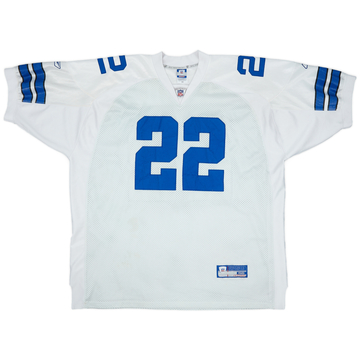2002 Dallas Cowboys E.Smith #22 Reebok Authentic Away Jersey - 6/10 - (3XL)