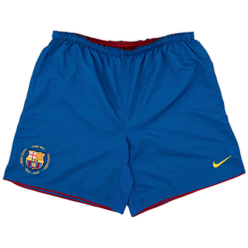 2007-08 Barcelona Home Shorts - 7/10 - (L)