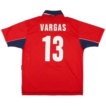 2000-01 Chile Home Shirt Vargas #13 - 5/10 - (XL)