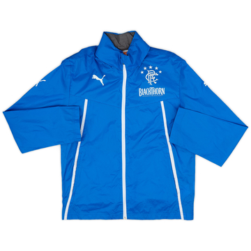 2013-14 Rangers Puma Hooded Rain Jacket - 8/10 - (M)