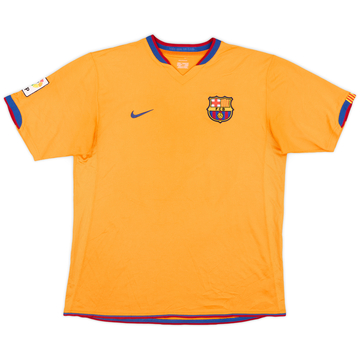 2006-08 Barcelona Away Shirt #20 - 4/10 - (L)