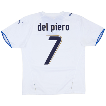 2006 Italy Away Shirt Del Piero #7 - 5/10 - (L)