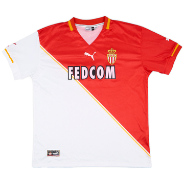 2001-02 Monaco Home Shirt - 5/10 - (XXL)