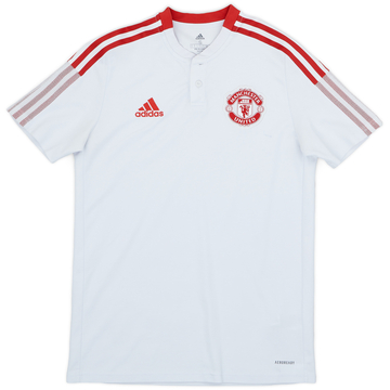 2021-22 Manchester United adidas Polo Shirt - 7/10 - (S)