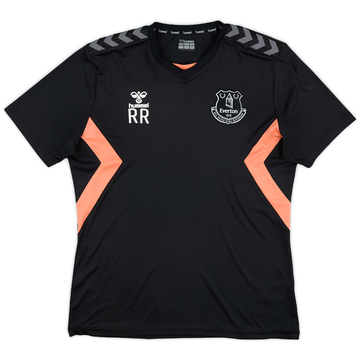 2020-21 Everton Hummel Staff Issue Training Shirt 'RR' - 9/10 - (L)