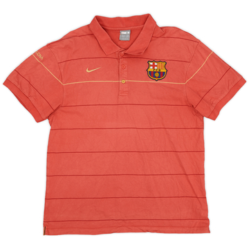 2008-09 Barcelona Nike Polo Shirt - 8/10 - (XL)