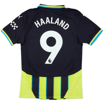 2024-25 Manchester City Away Shirt Haaland #9 (S)