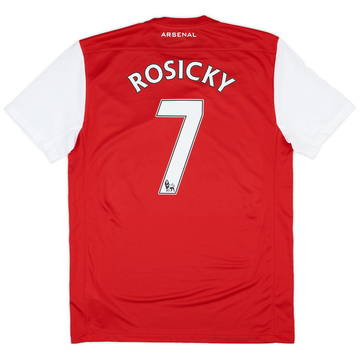 2011-12 Arsenal Home Shirt Rosicky #7