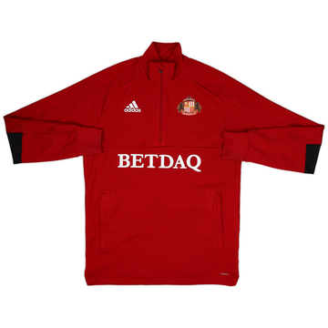 2017-18 Sunderland adidas 1/4 Zip Track Jacket - 6/10 - (M)