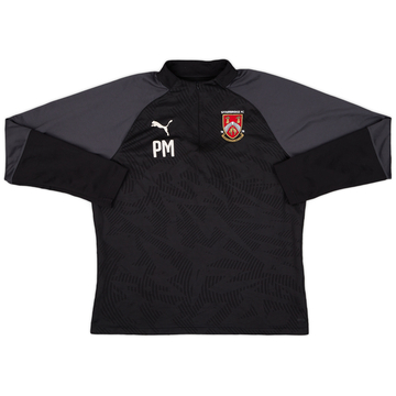 2018-19 Stourbridge Staff Issue Puma 1/4 Zip Training Top PM - 8/10 - (L)