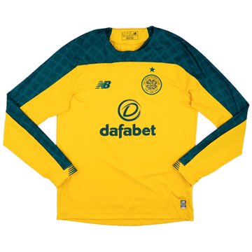 2019-20 Celtic Away L/S Shirt - 10/10 - (M)