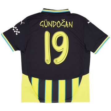 2024-25 Manchester City Away Shirt Gundogan #19