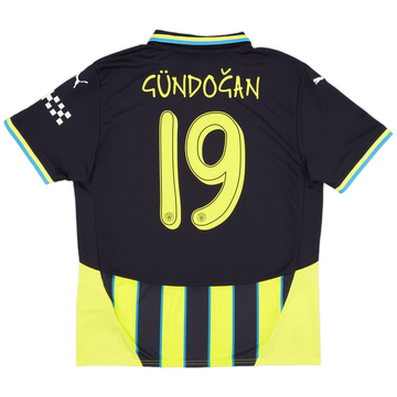 2024-25 Manchester City Away Shirt Gundogan #19