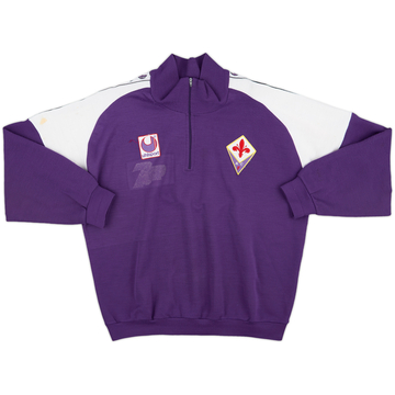 1993-94 Fiorentina Uhlsport 1/4 Zip Fleece Top - 5/10 - (XL)
