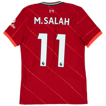 2021-22 Liverpool Authentic Home Shirt Salah #11 - 8/10 - (S)