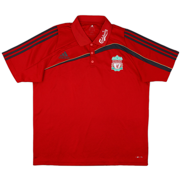 2009-10 Liverpool adidas Polo Shirt - 8/10 - (XXL)