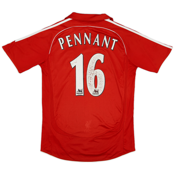 2006-08 Liverpool Home Shirt Pennant #16 - 5/10 - (S)