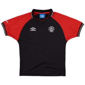 1998-99 Manchester United Umbro Training Shirt - 8/10 - (M.Boys)