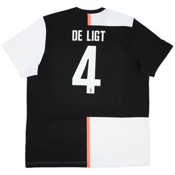 2019-20 Juventus Home Shirt De Ligt #4 (XXL)