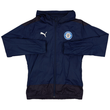 2019-20 Stockport County Puma Hooded Rain Jacket - 8/10 - (S)