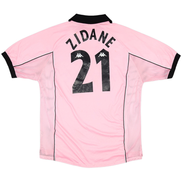 1997-98 Juventus Centenary Away Shirt Zidane #21 - 7/10 - (XL)